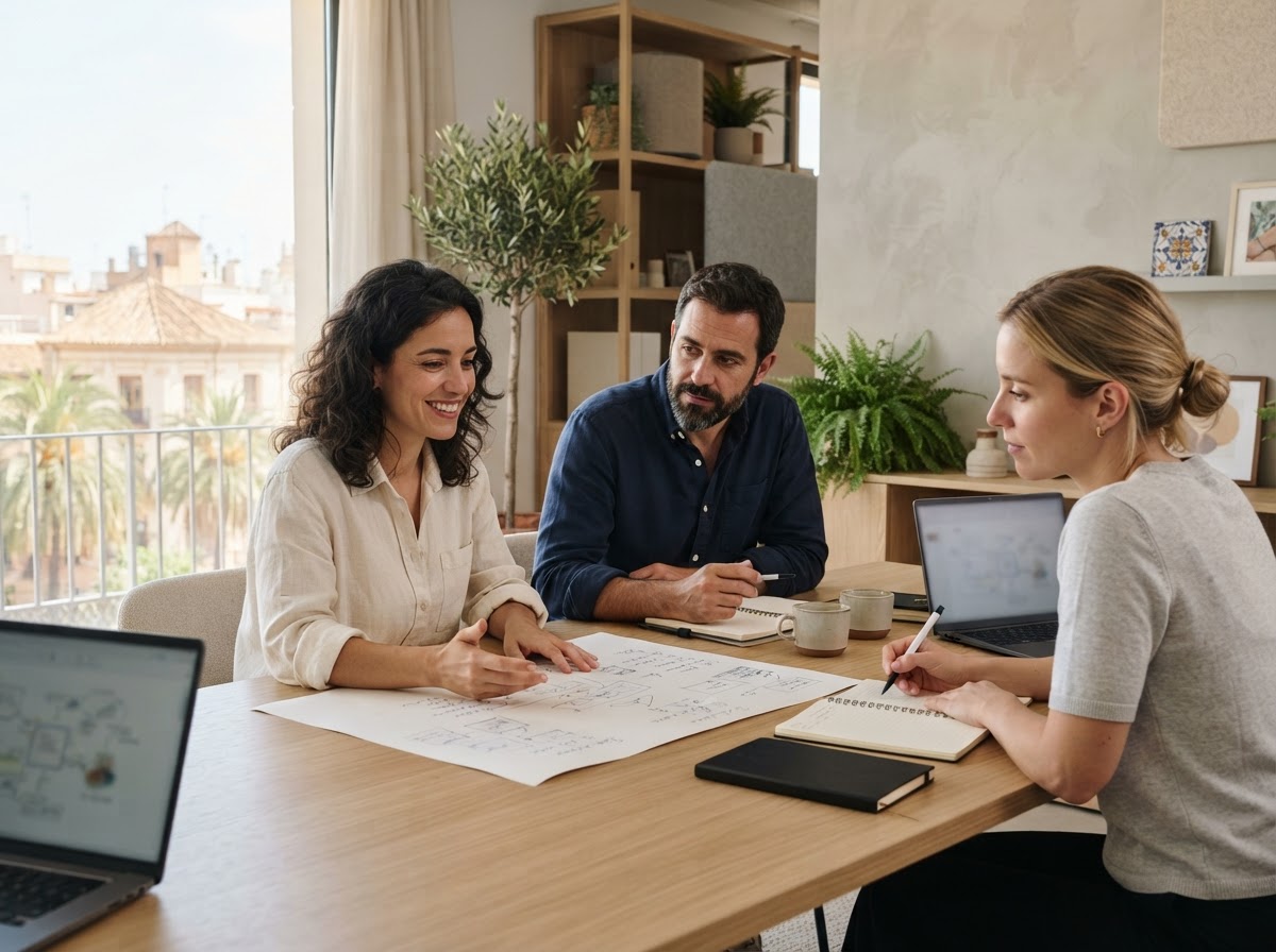 Bastecanza — equipo analizando modelos de datos predictivos en un entorno de trabajo remoto
